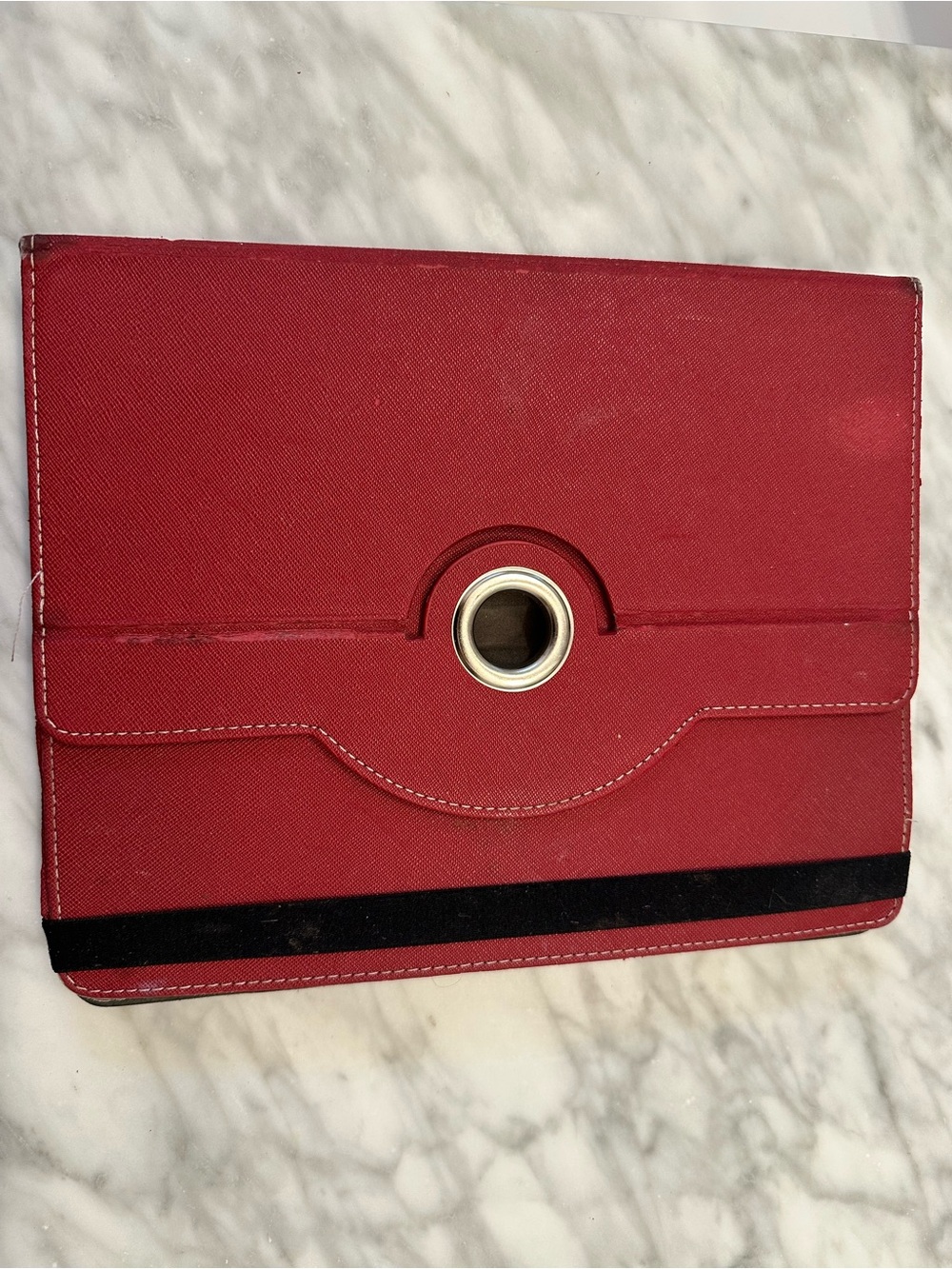 EMF blocking Red Tablet Rotating‎ Folio Case - Safesleeve